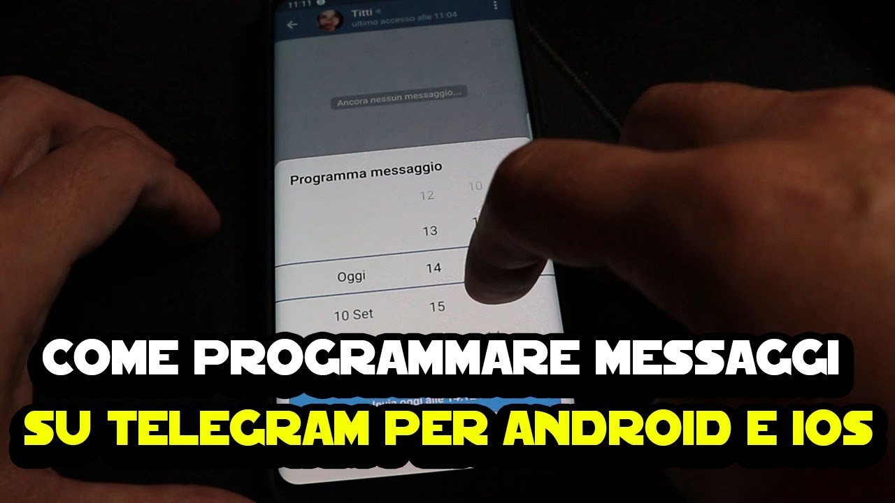 tProgrammare messaggi su telegram3